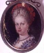 Miguel Ximenez Portrait of Maria Luisa of Savoy Sweden oil painting artist